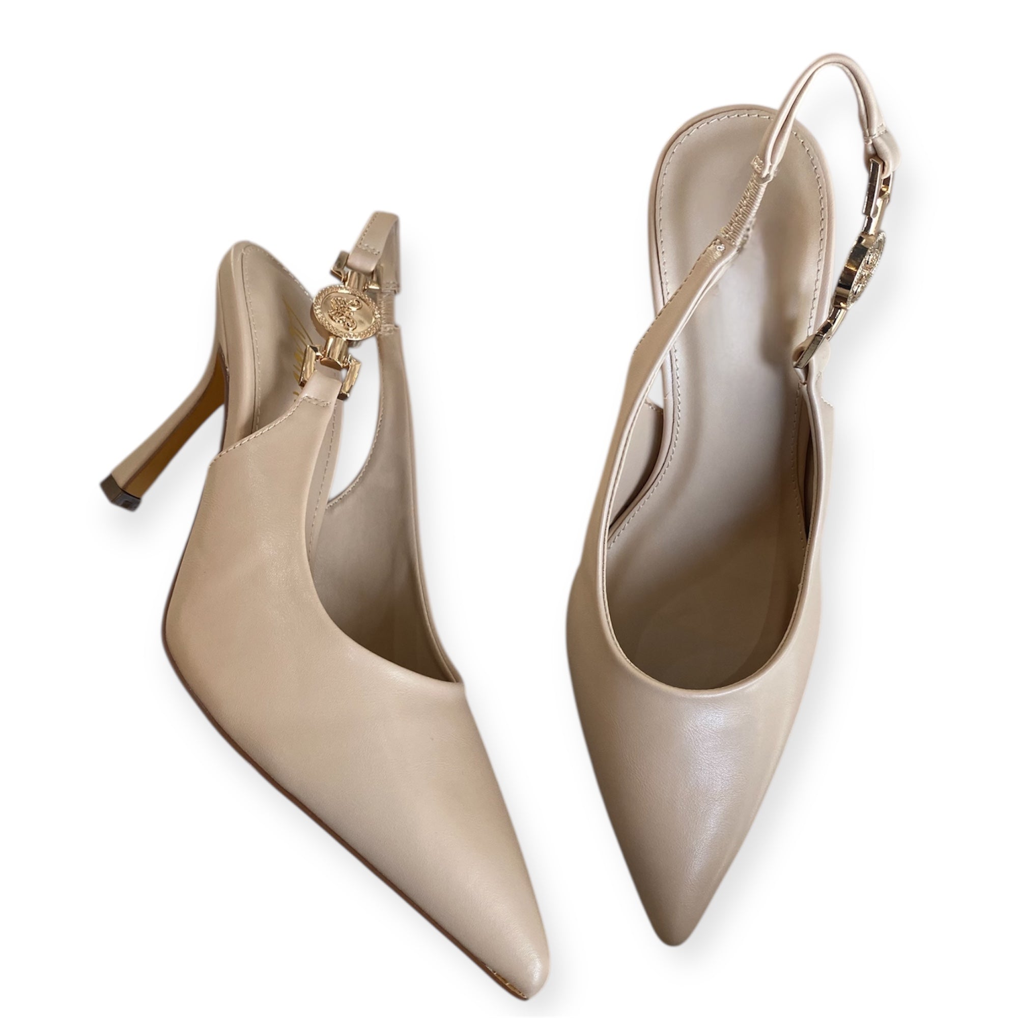 PUMPS CADENA NUDE