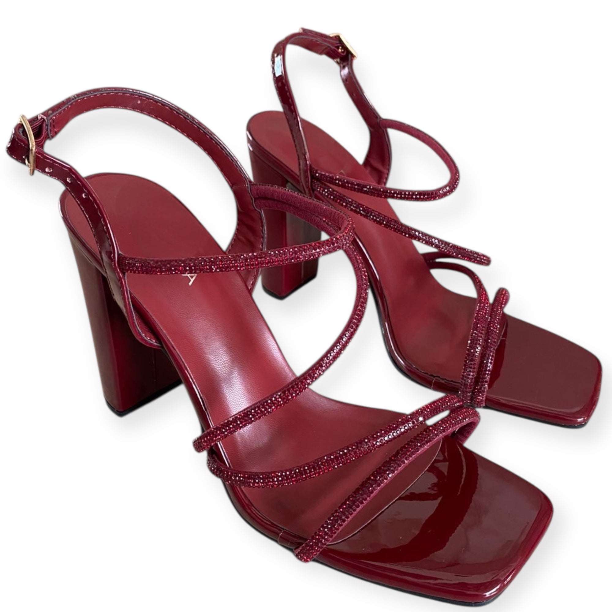 ANYA BURGUNDY BRILLOS