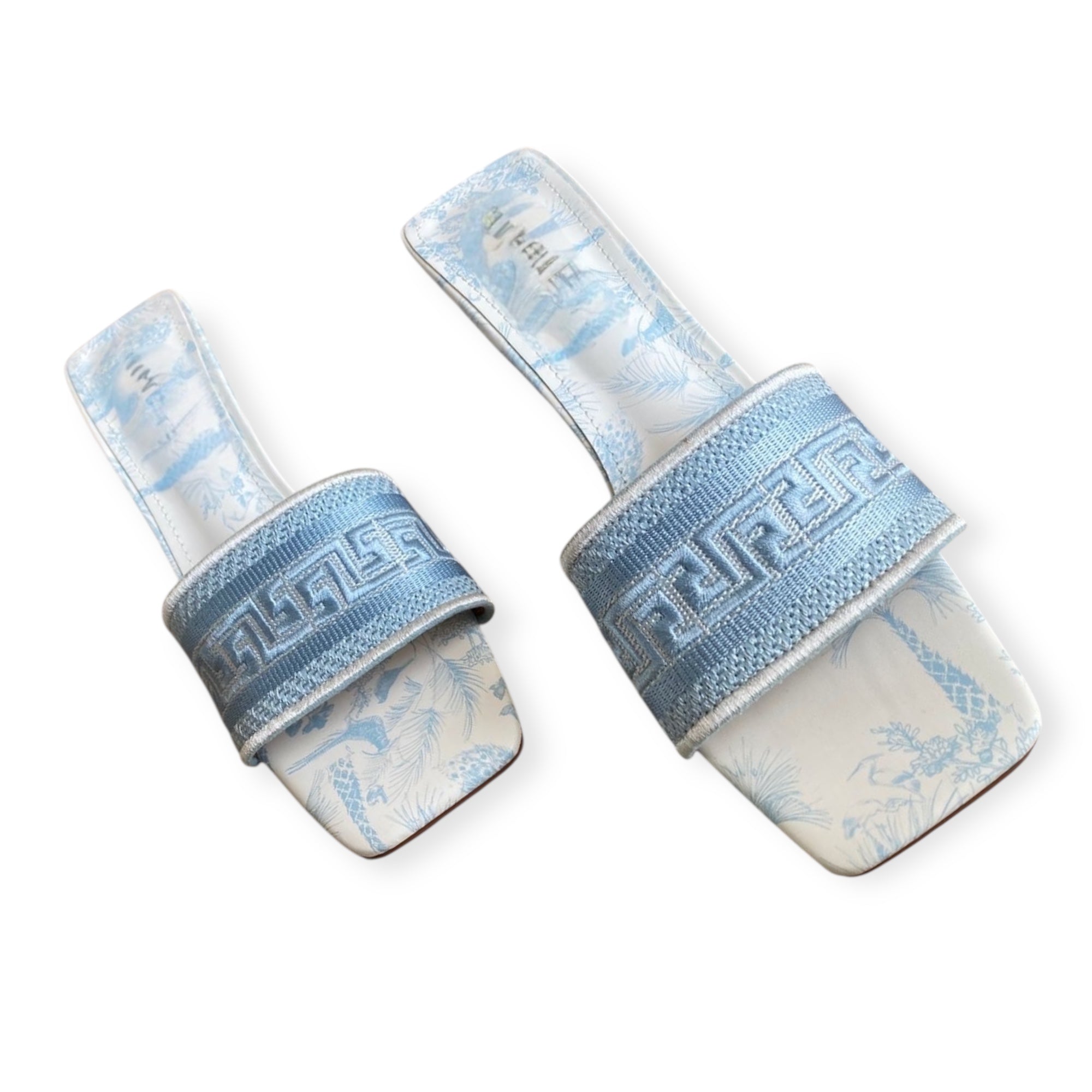KITTEN HEELS AZUL