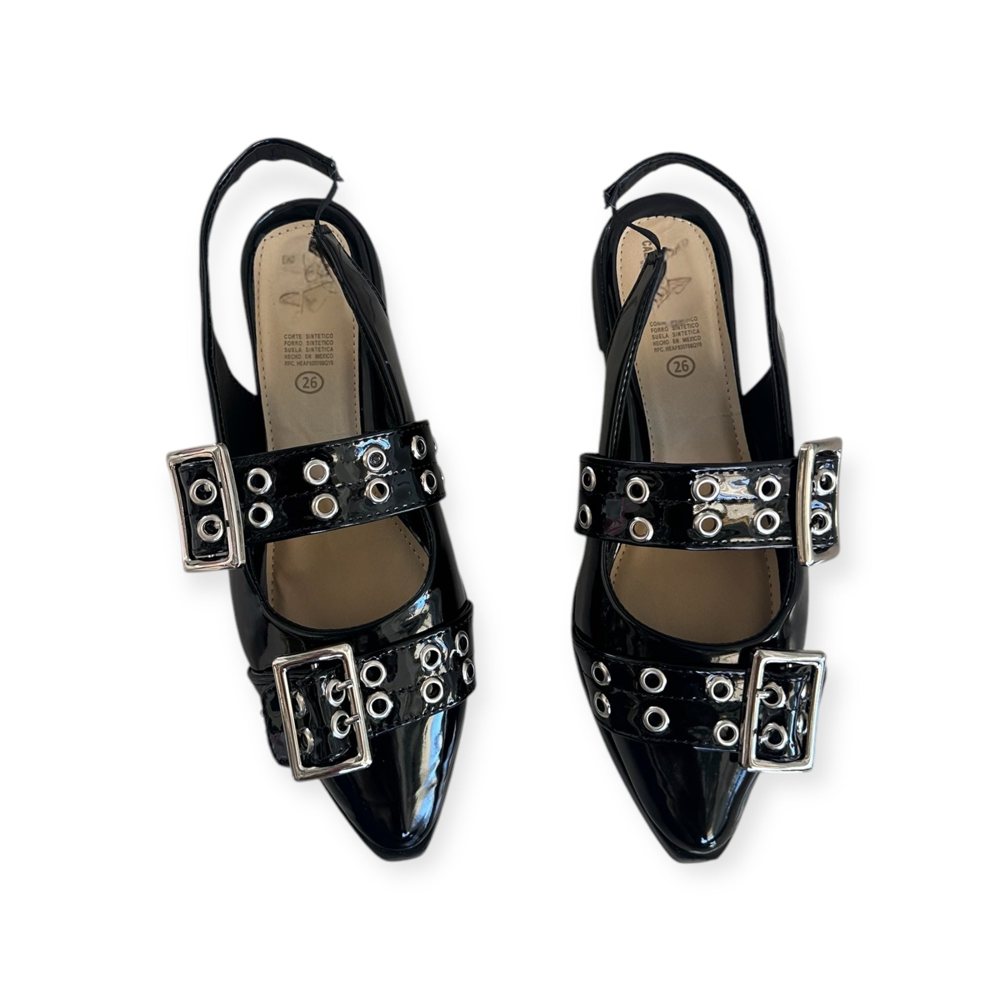 FLATS HEBILLA NEGRO