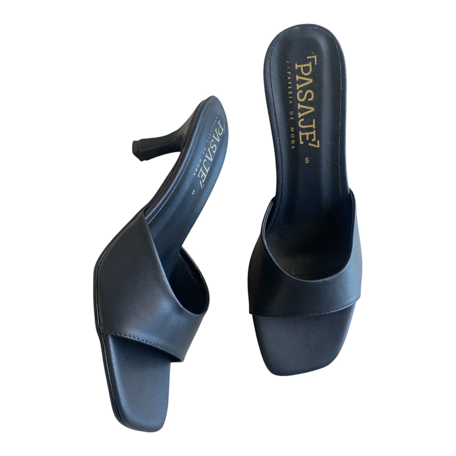 KITTEN HEELS NEGRO