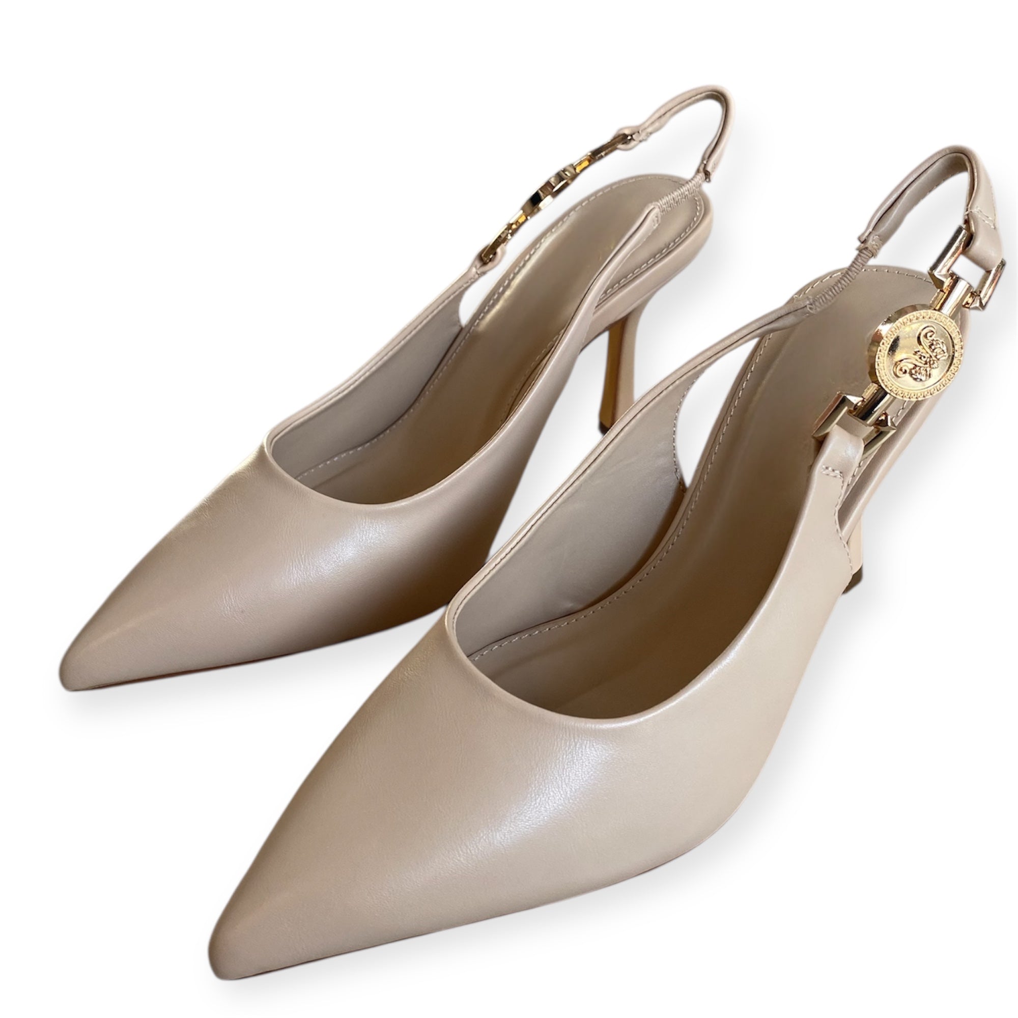 PUMPS CADENA NUDE