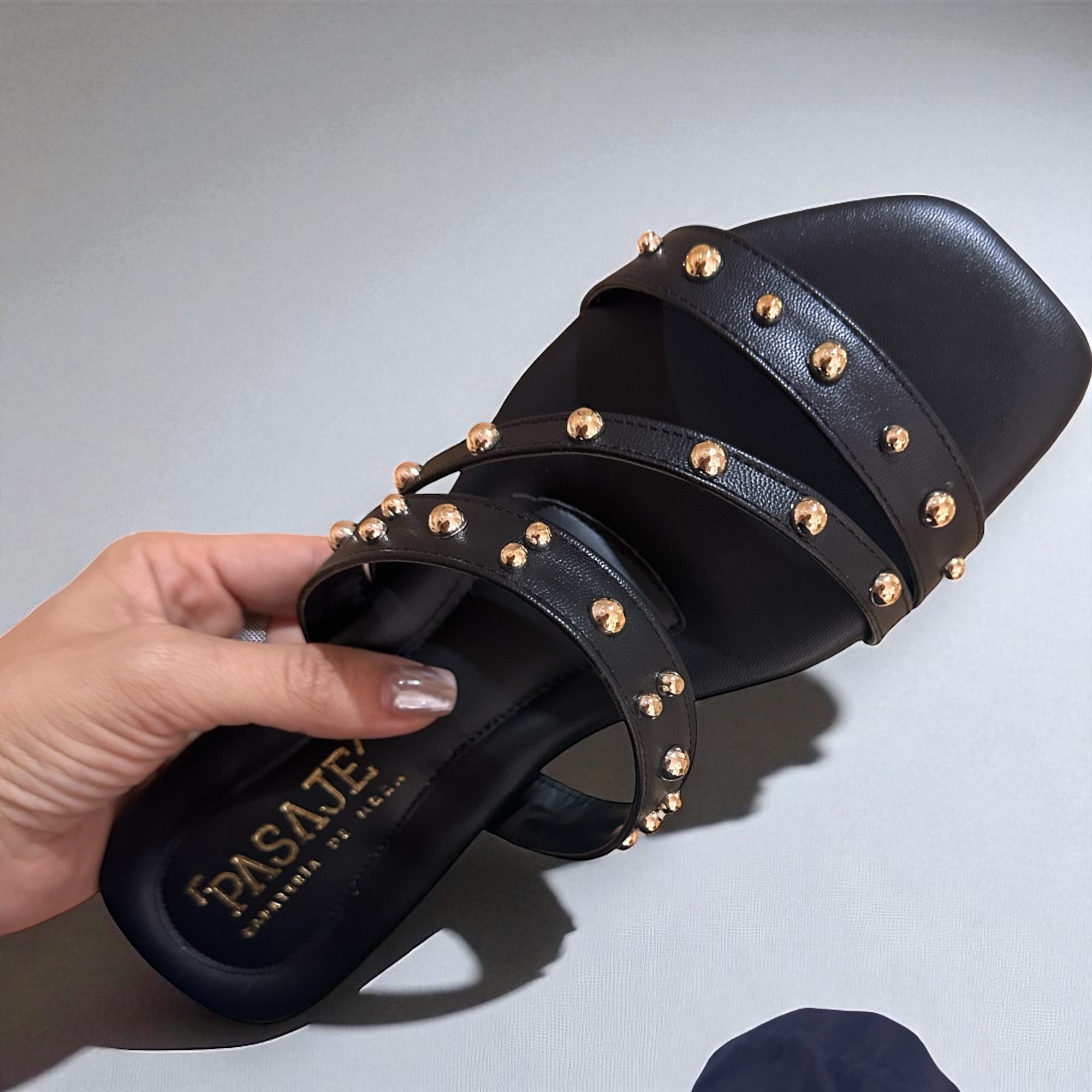 STRAPPY ESTOPEROLES NEGRO