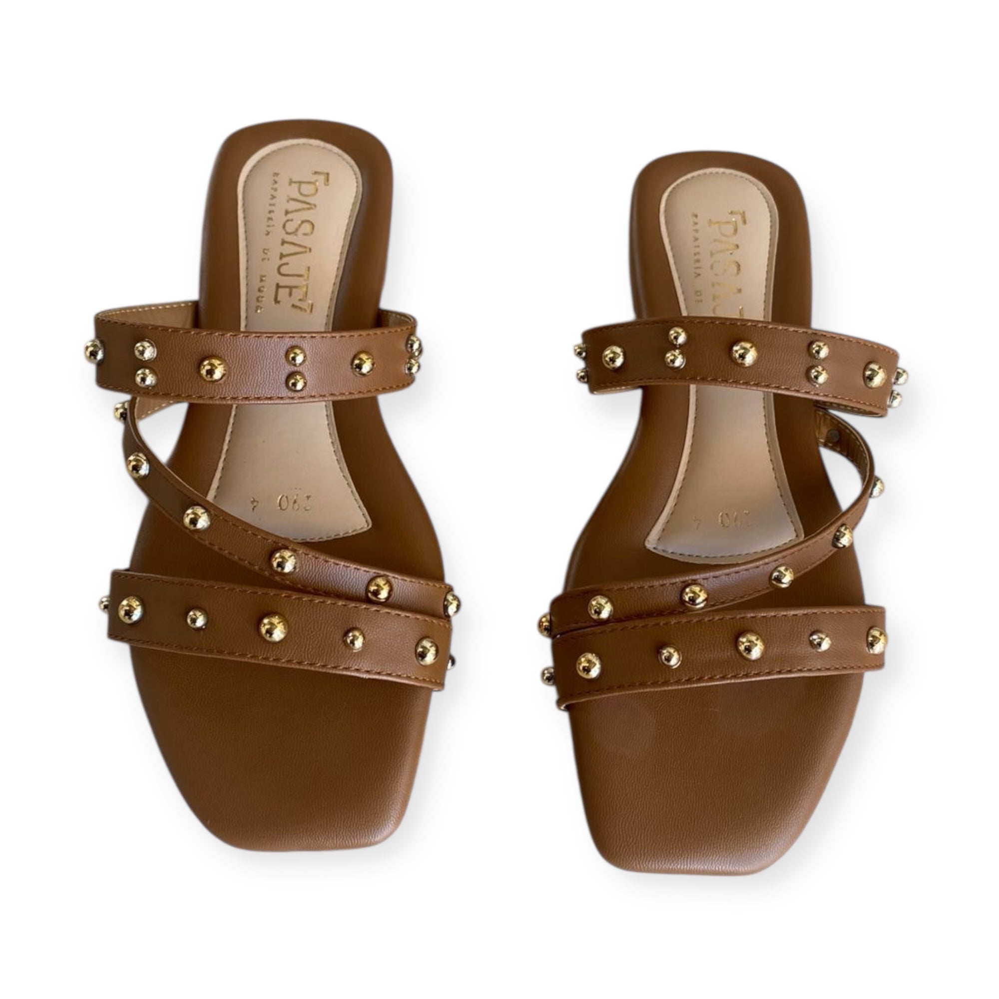 STRAPPY ESTOPEROLES CAMMEL