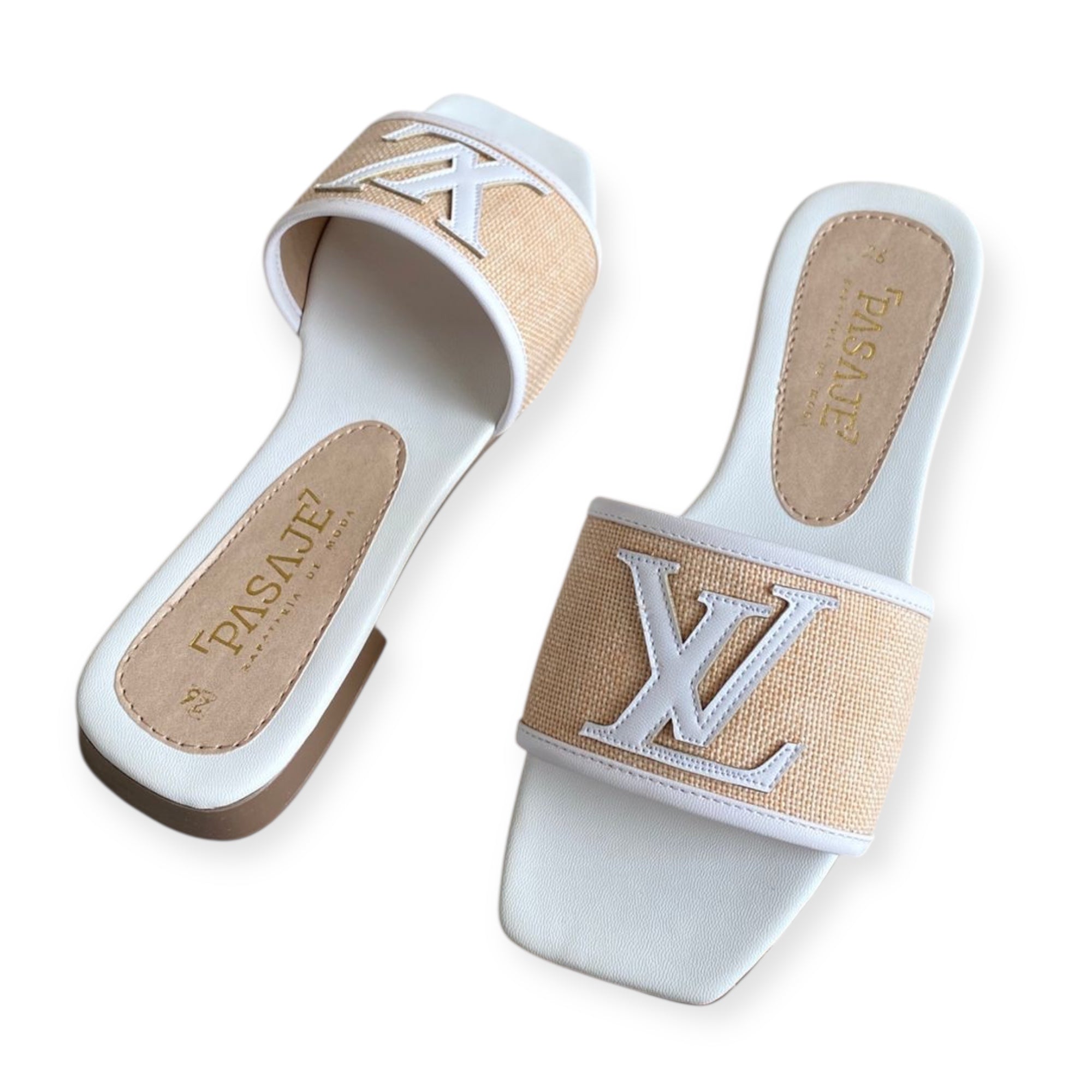 SANDALIA LV BLANCA
