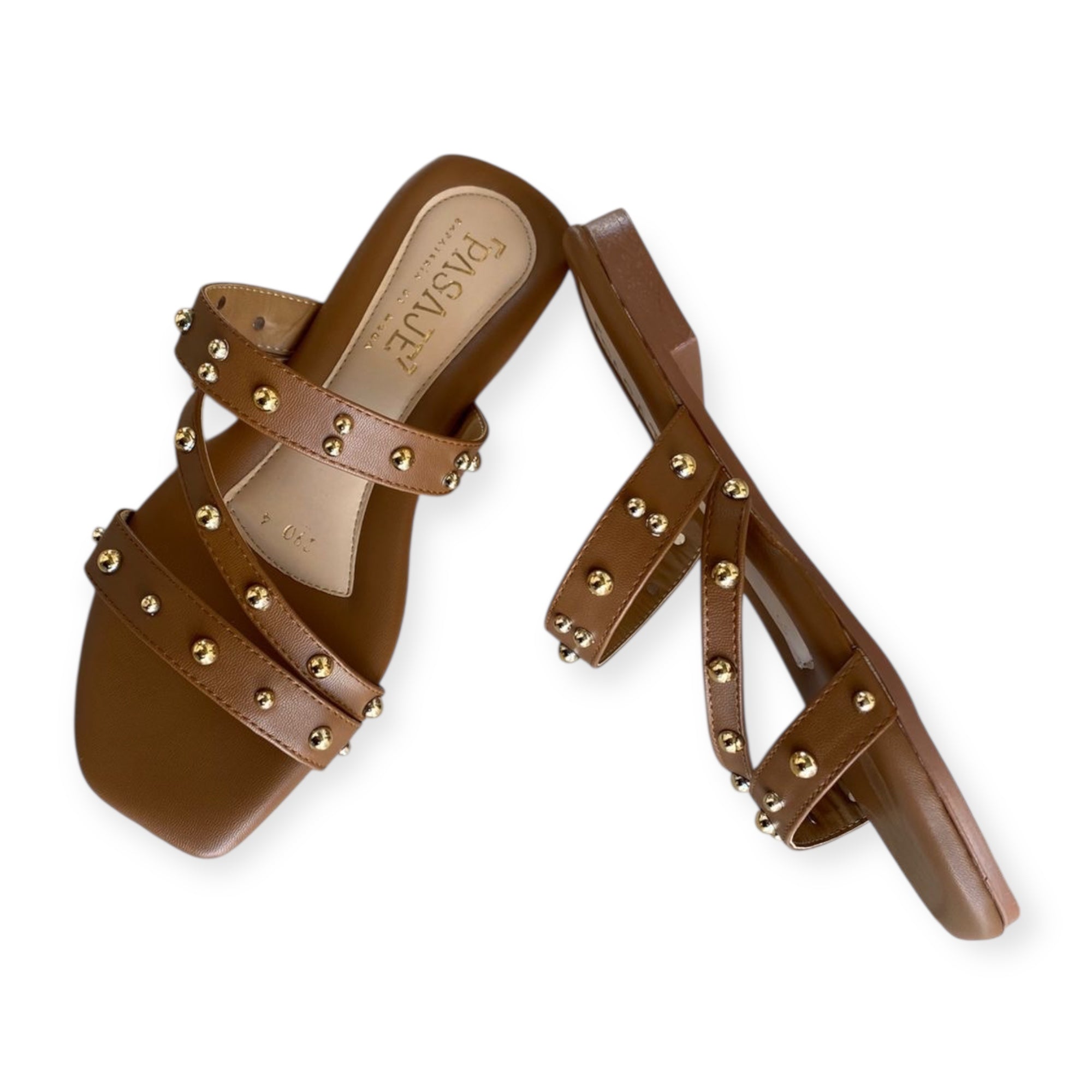 STRAPPY ESTOPEROLES CAMMEL