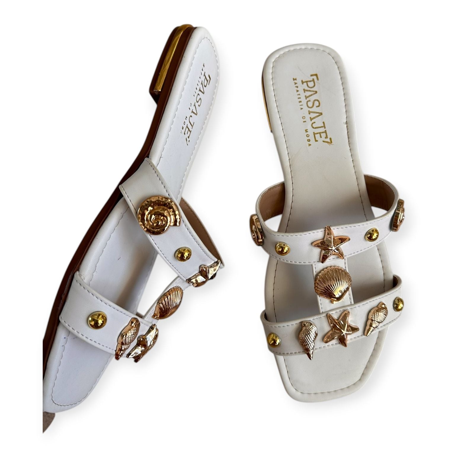 SANDALIA CORAL BLANCO