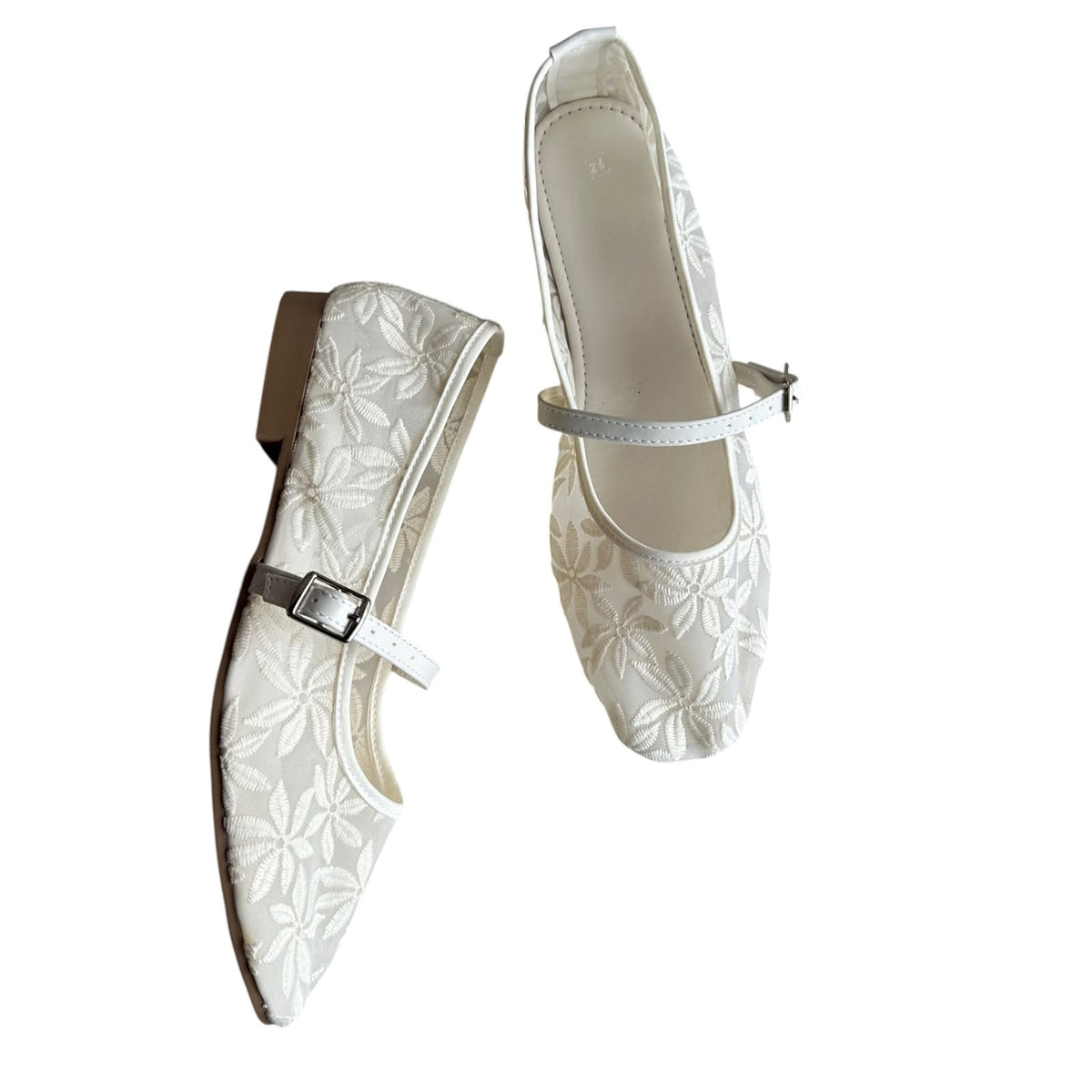 FLATS FLORES BLANCO