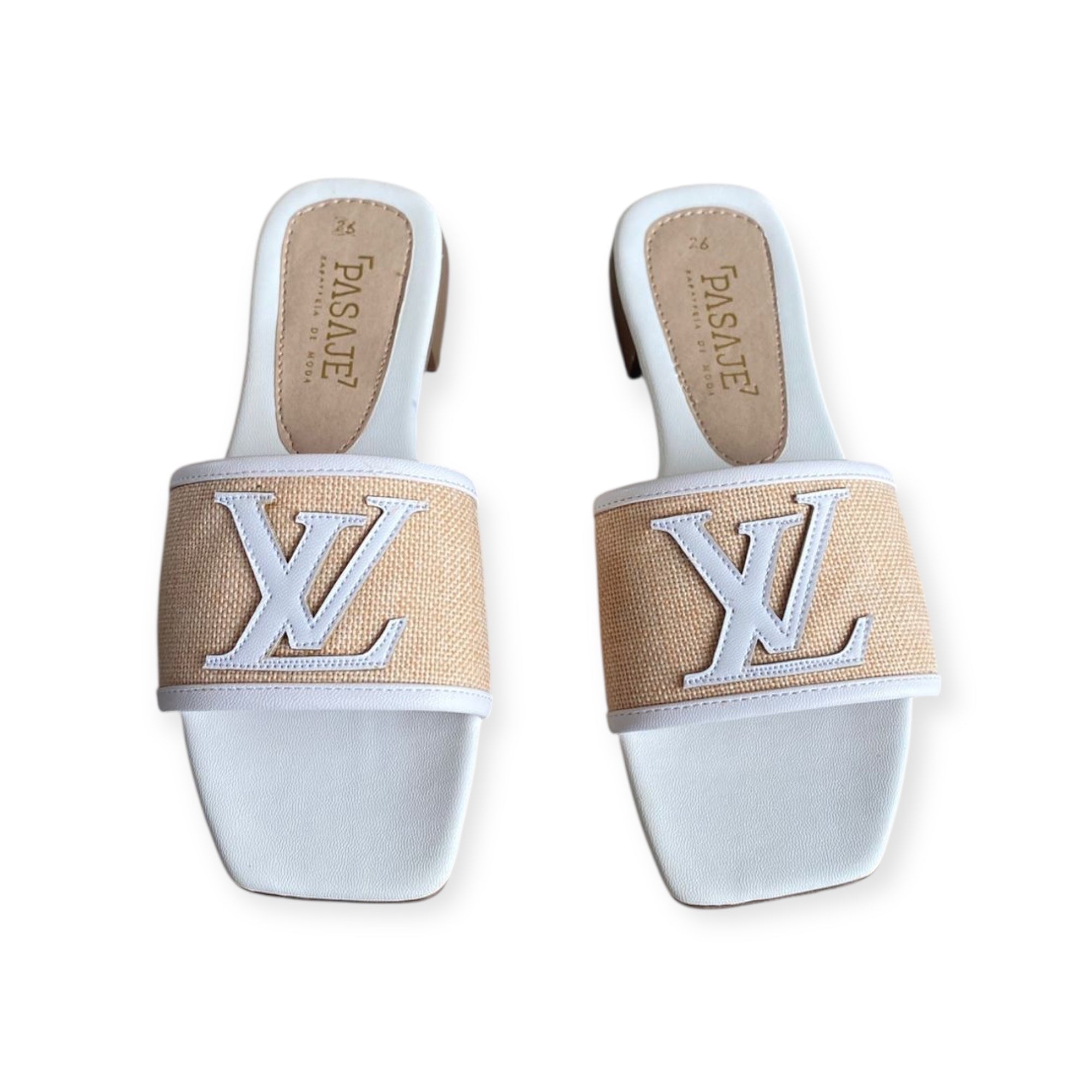 SANDALIA LV BLANCA