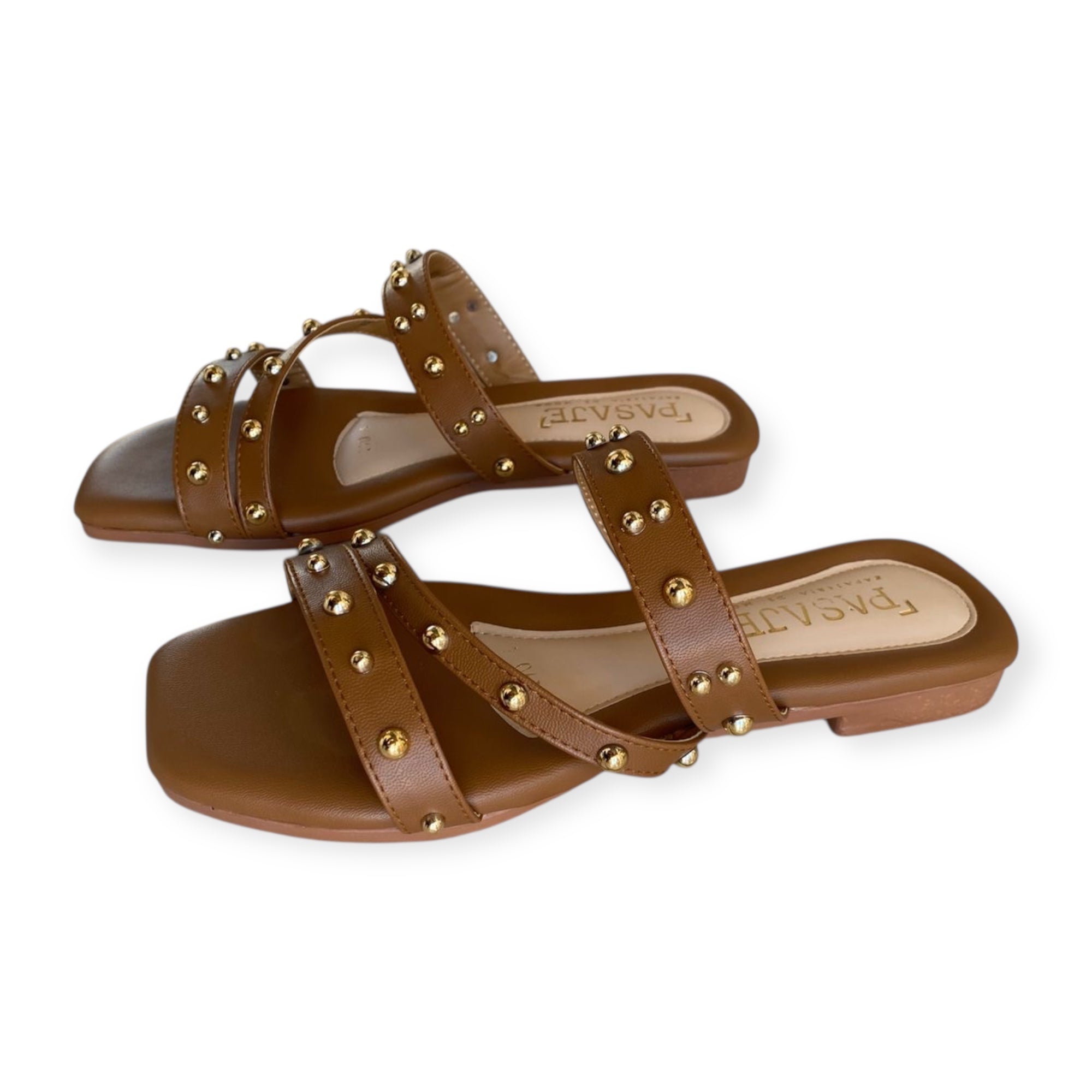 STRAPPY ESTOPEROLES CAMMEL