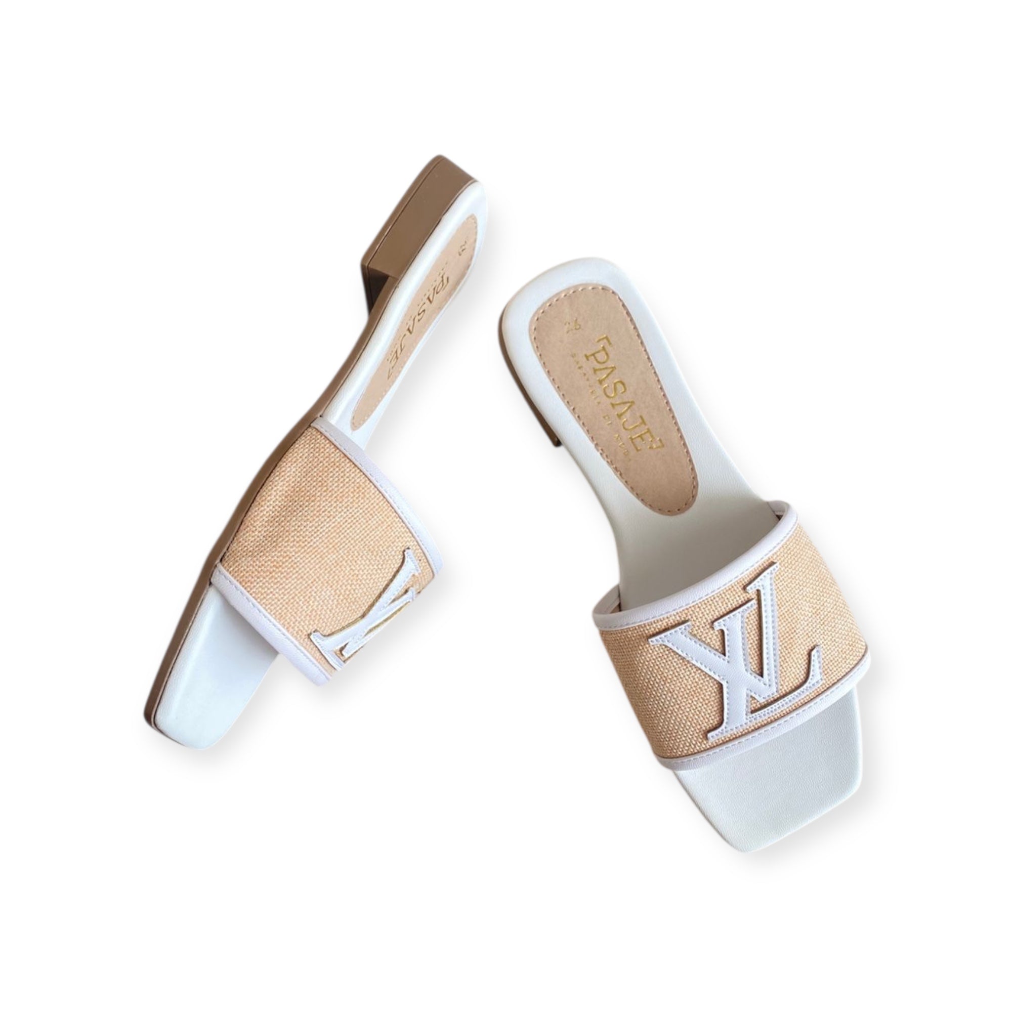 SANDALIA LV BLANCA