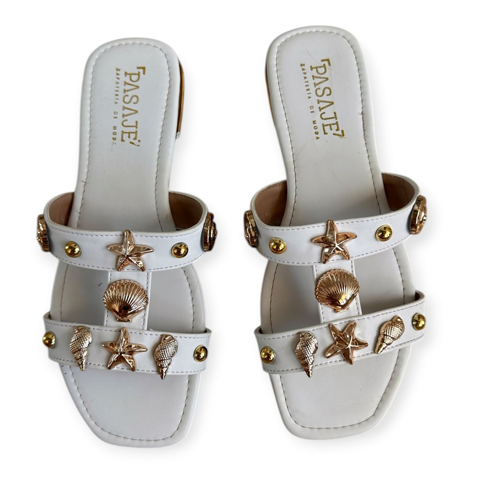 SANDALIA CORAL BLANCO