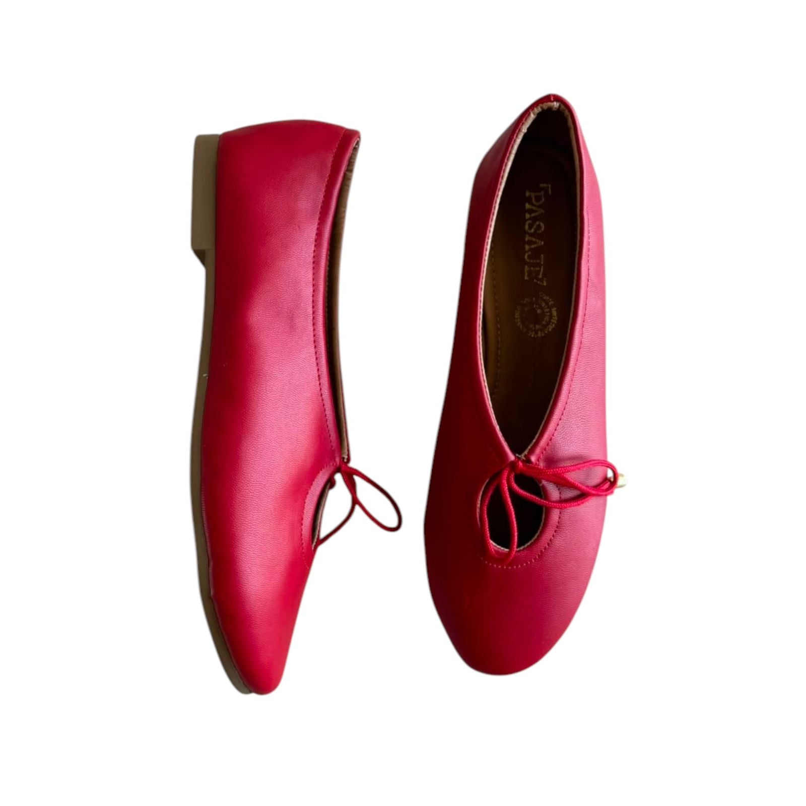 BALLERINA LAZO ROJO